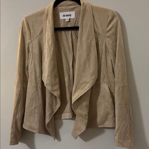 BB Dakota Women's Camel Drape Jacket